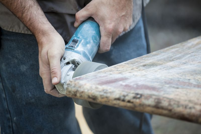 Granite countertop edge detail